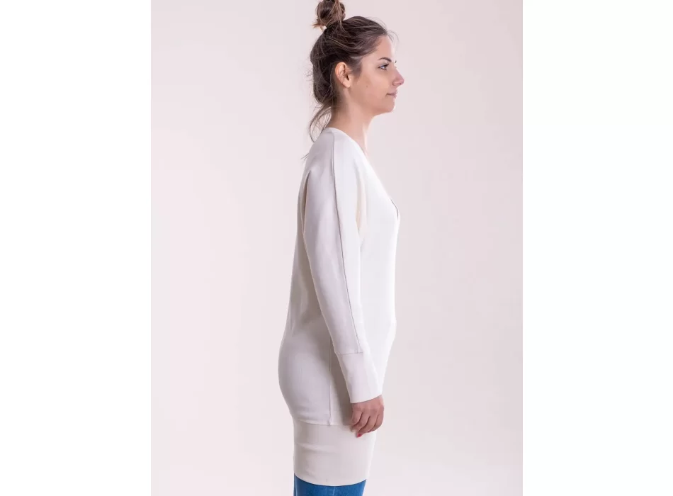 Maxi felpa donna a V FullGadgets.com