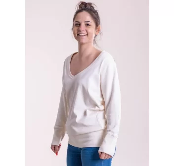 Maxi felpa donna a V FullGadgets.com