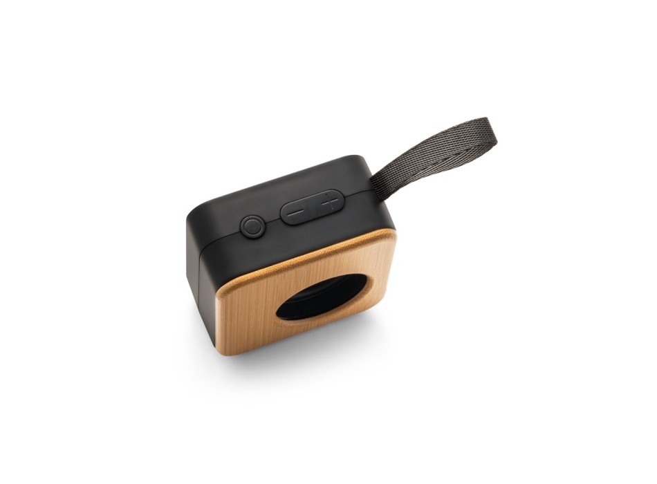 MAYER. Altoparlante portatile da 3W con autonomia di 4 ore in bambù e ABS riciclato (100% rABS) FullGadgets.com