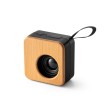 MAYER. Altoparlante portatile da 3W con autonomia di 4 ore in bambù e ABS riciclato (100% rABS) FullGadgets.com