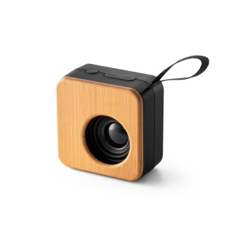 MAYER. Altoparlante portatile da 3W con autonomia di 4 ore in bambù e ABS riciclato (100% rABS) FullGadgets.com