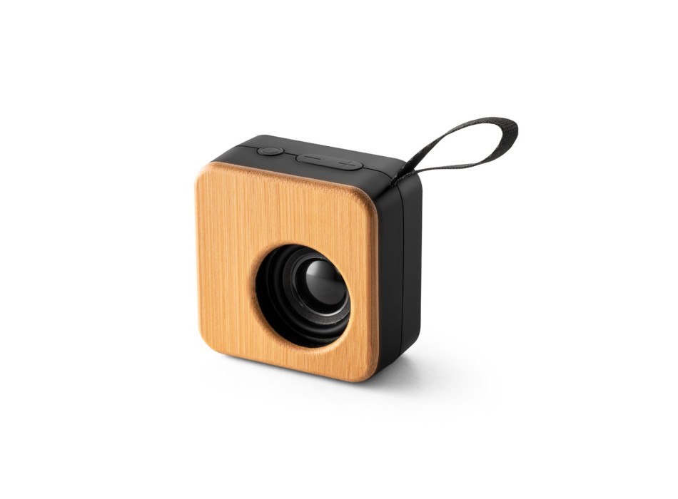 MAYER. Altoparlante portatile da 3W con autonomia di 4 ore in bambù e ABS riciclato (100% rABS) FullGadgets.com