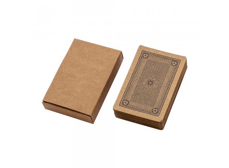 Mazzo di carte da gioco da 54 carte, in scatola singola, in carta riciclata FullGadgets.com