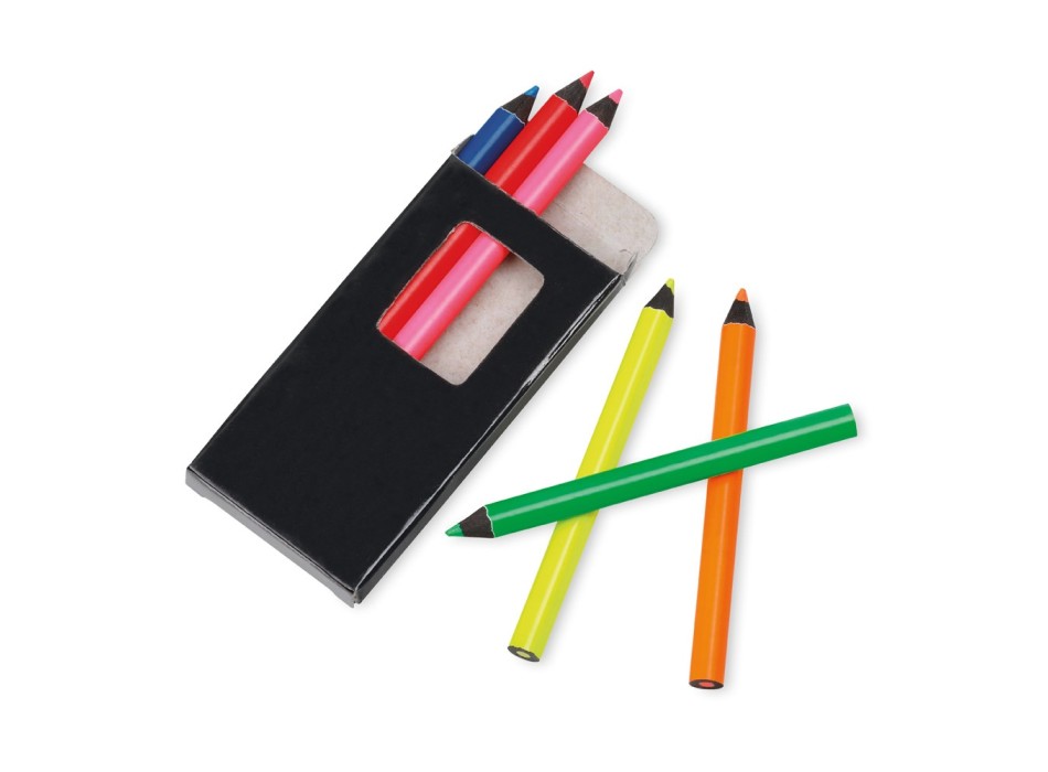 MEMLING. Scatola con 6 matite colorate FullGadgets.com