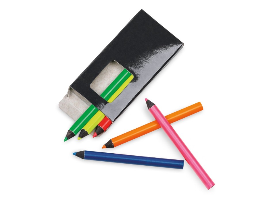 MEMLING. Scatola con 6 matite colorate FullGadgets.com