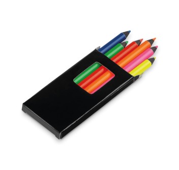 MEMLING. Scatola con 6 matite colorate FullGadgets.com