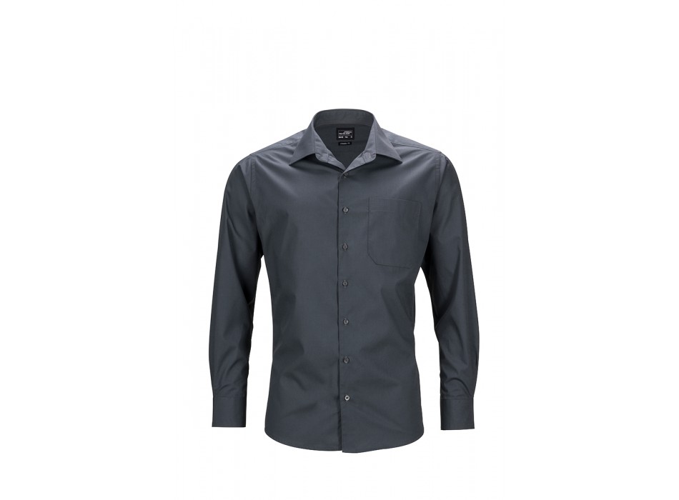 Men Busin. Shirt LSL 50%C50%P FullGadgets.com
