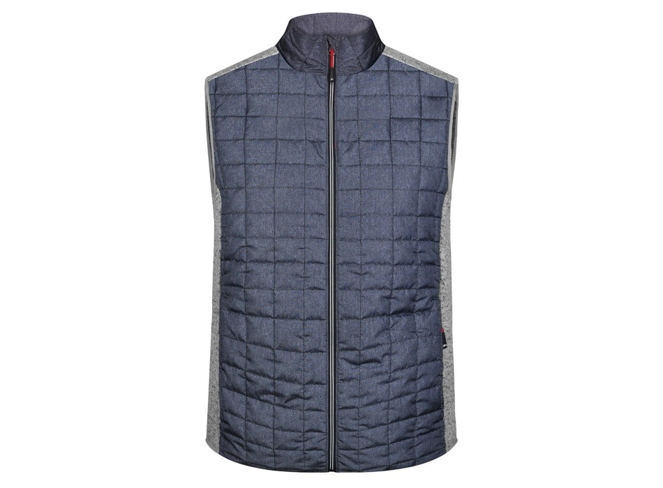 MEN KNIT HYBRID VEST 100%PREC. FullGadgets.com
