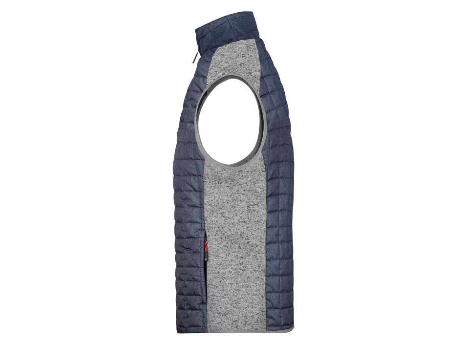 MEN KNIT HYBRID VEST 100%PREC. FullGadgets.com