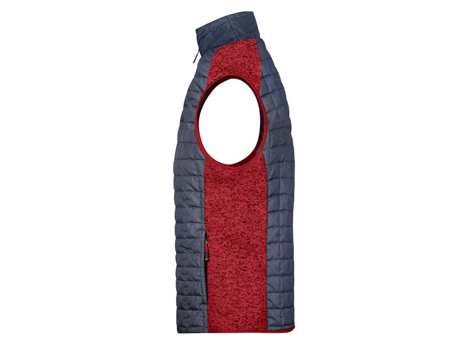 MEN KNIT HYBRID VEST 100%PREC. FullGadgets.com