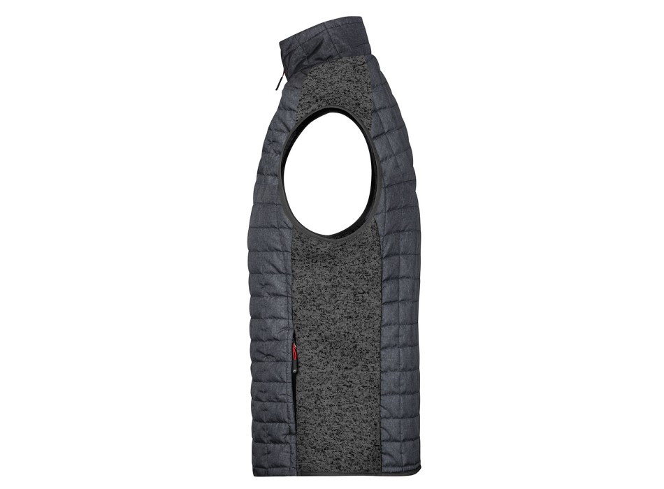 MEN KNIT HYBRID VEST 100%PREC. FullGadgets.com