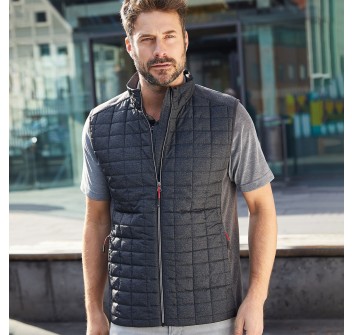MEN KNIT HYBRID VEST 100%PREC. FullGadgets.com