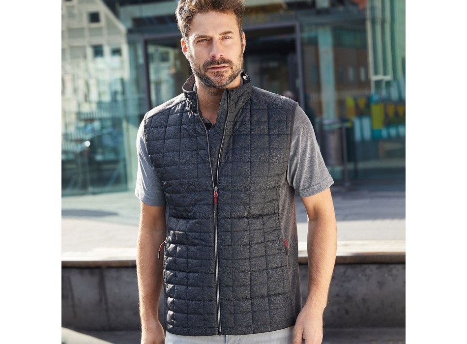 MEN KNIT HYBRID VEST 100%PREC. FullGadgets.com