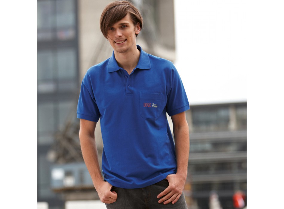 MEN POLO POCKET 100%C J&N FullGadgets.com