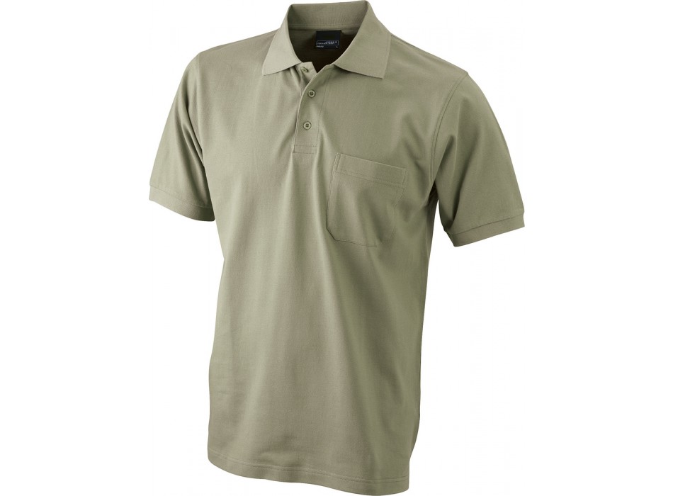 MEN POLO POCKET 100%C J&N FullGadgets.com