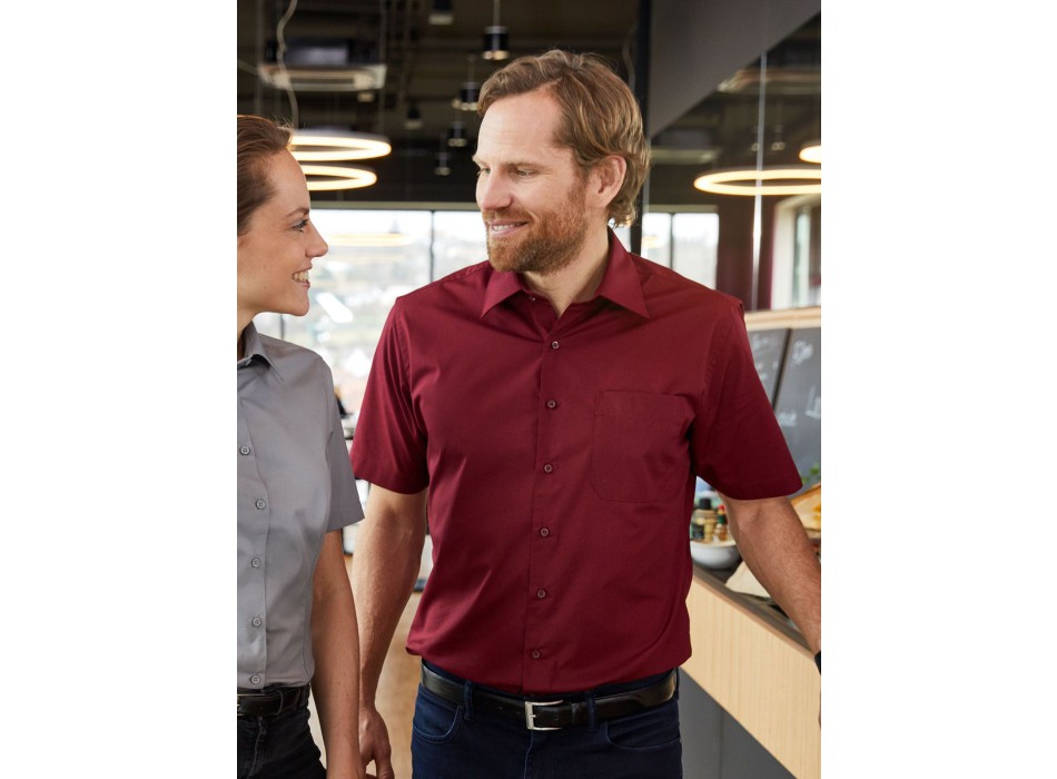 Men's Business Shirt Shortsleeve FullGadgets.com