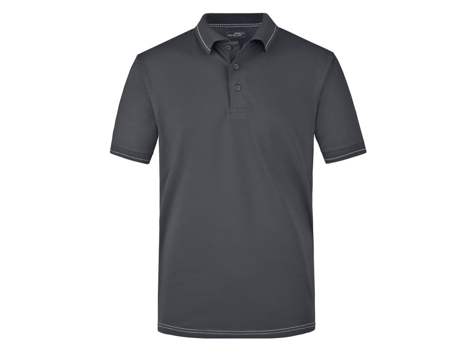 Men's Elastic Polo FullGadgets.com