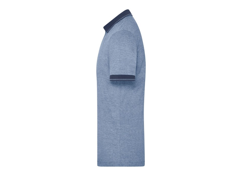 Men's Heather Polo FullGadgets.com