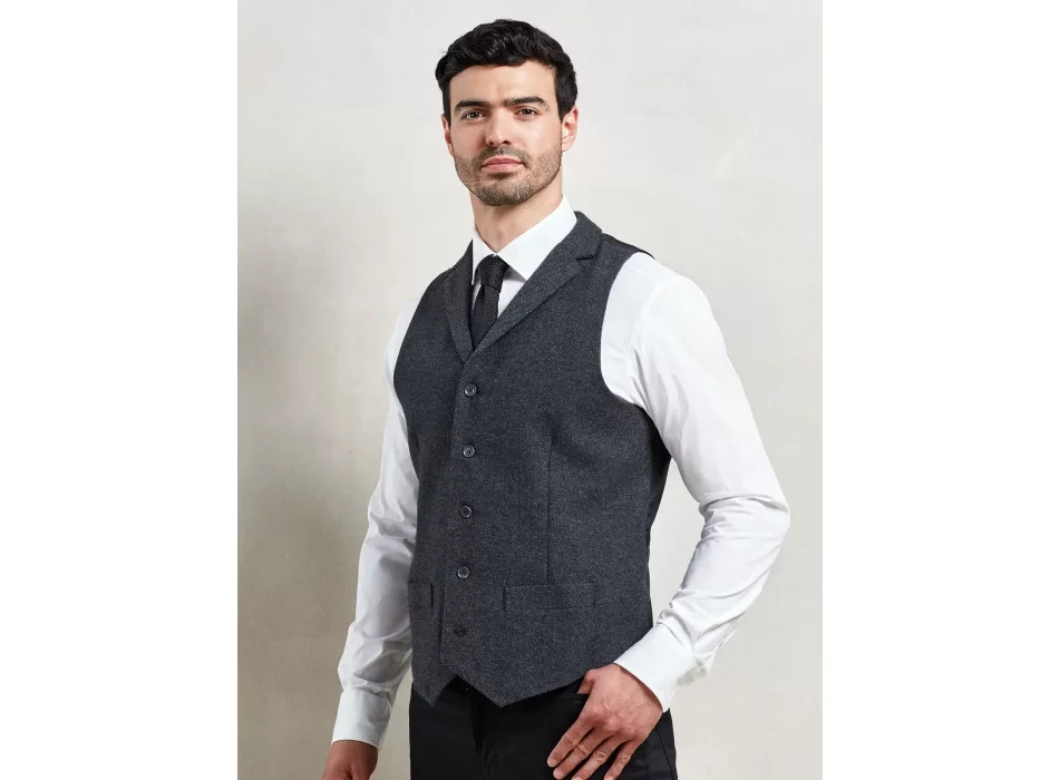 Men's Herringbone Waistcoat FullGadgets.com