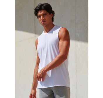 Men's High Neck Slash Armhole Vest FullGadgets.com