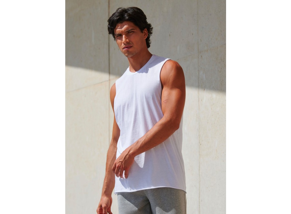 Men's High Neck Slash Armhole Vest FullGadgets.com
