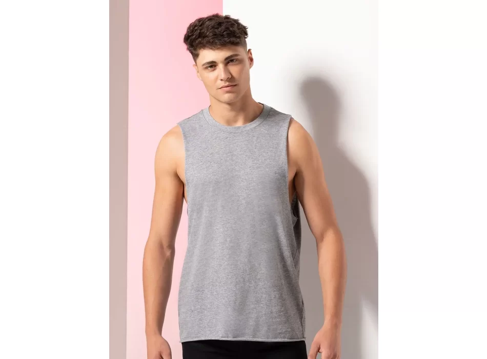 Men's High Neck Slash Armhole Vest FullGadgets.com