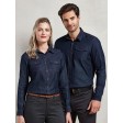 Men's Jeans Stitch Denim Shirt FullGadgets.com