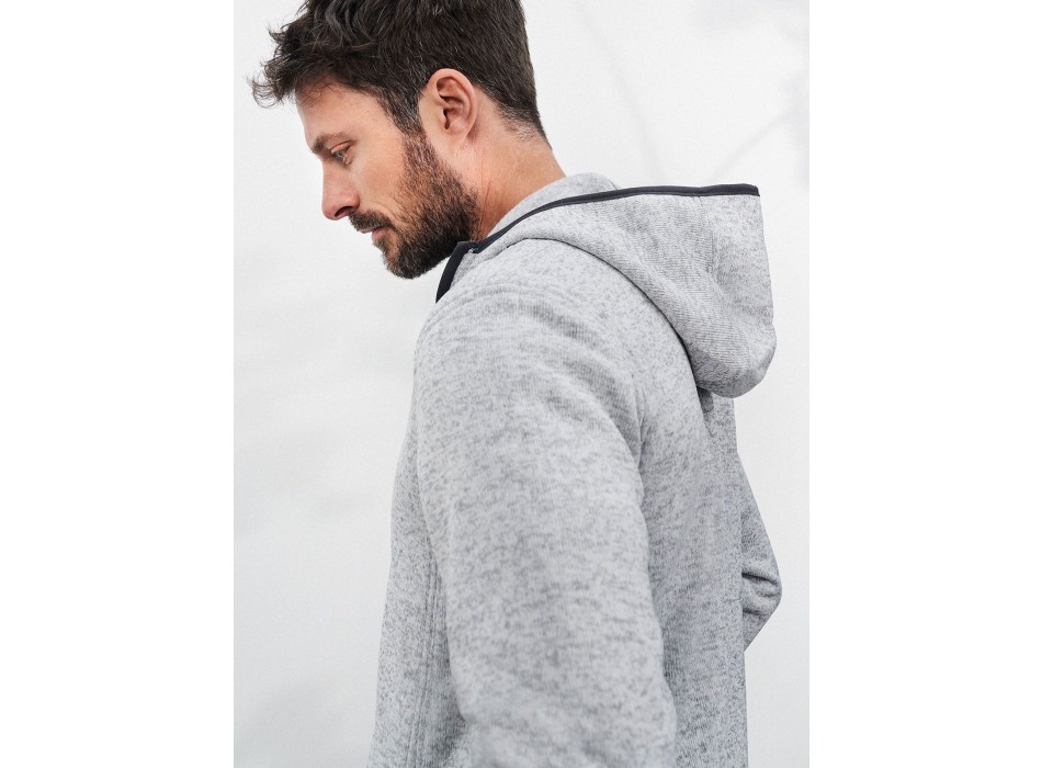 Men's Knitted Fleece Hoody FullGadgets.com
