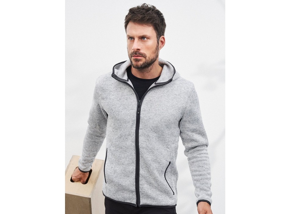 Men's Knitted Fleece Hoody FullGadgets.com