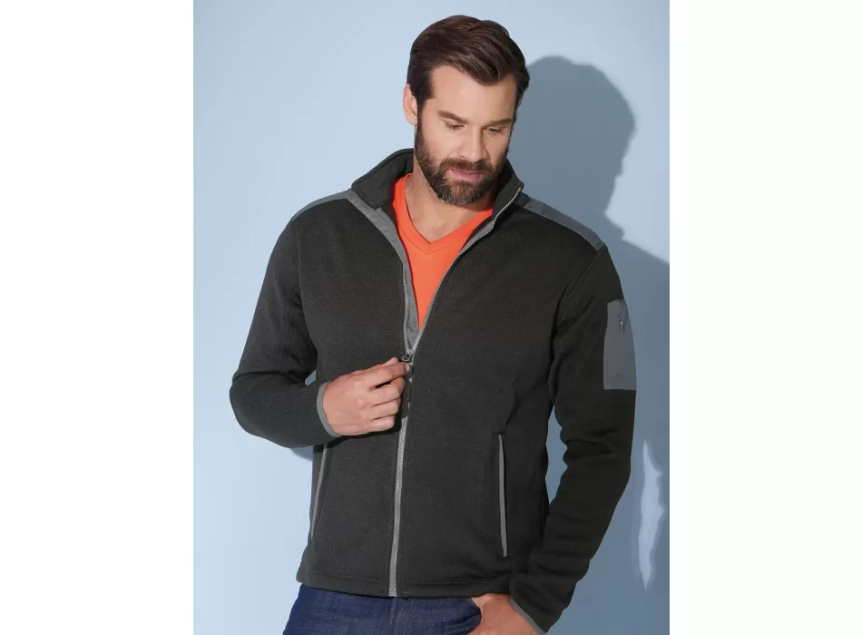 Men's Knitted Fleece Jacket FullGadgets.com