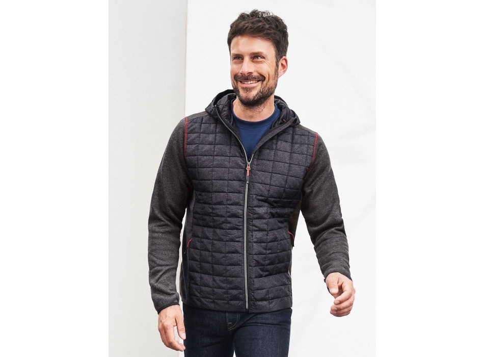 Men's Knitted Hybrid Jacket FullGadgets.com
