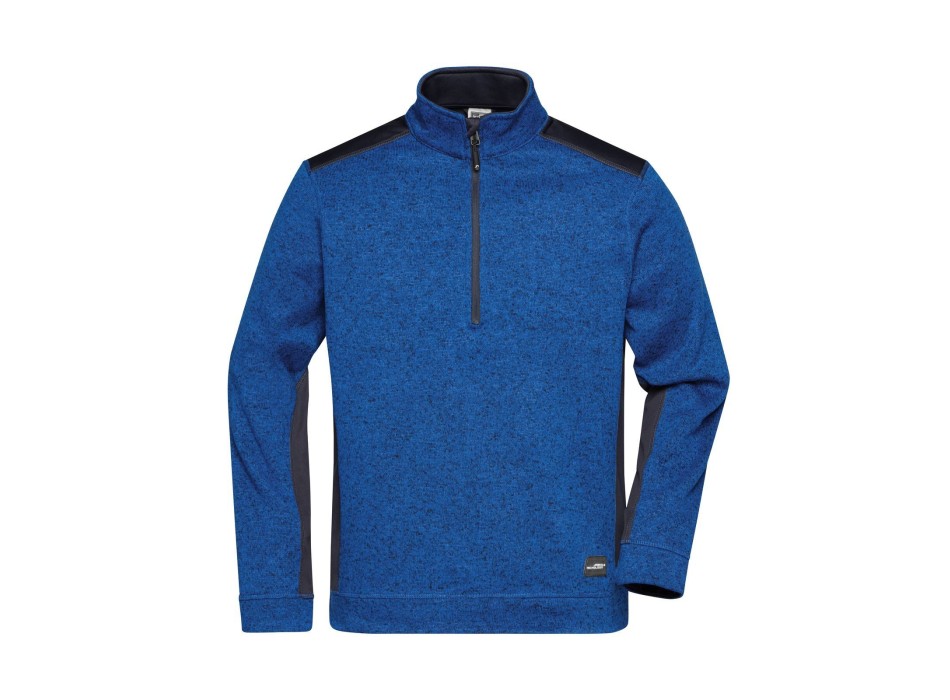 Men's Knitted Workwear Fleece Half-Zip - Strong FullGadgets.com