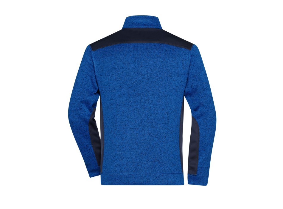 Men's Knitted Workwear Fleece Jacket - Strong FullGadgets.com