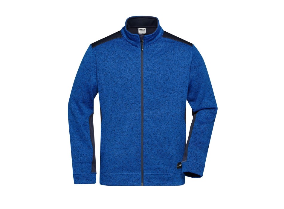Men's Knitted Workwear Fleece Jacket - Strong FullGadgets.com