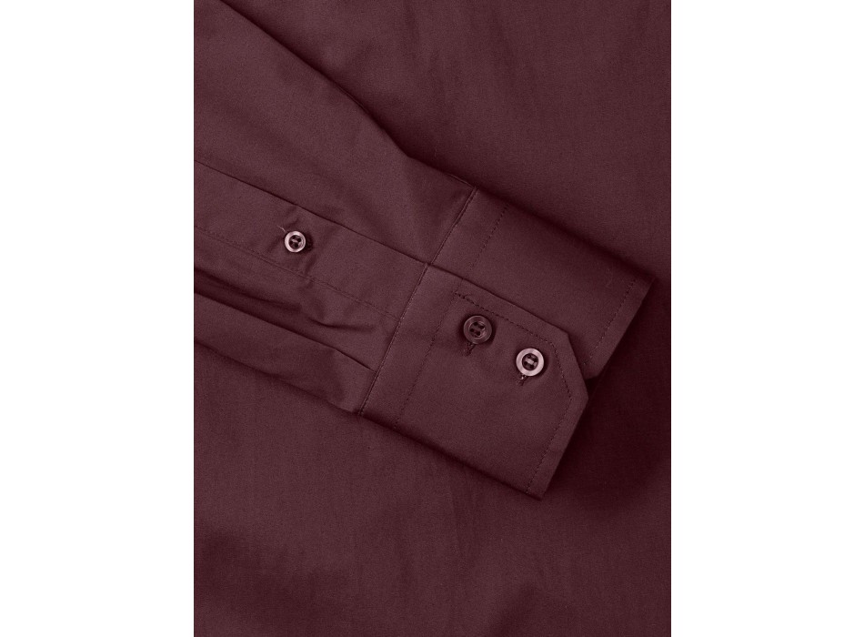 Men's Long Sleeve Easy Care Fitted Shirt FullGadgets.com