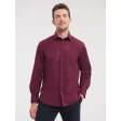 Men's Long Sleeve Easy Care Fitted Shirt FullGadgets.com