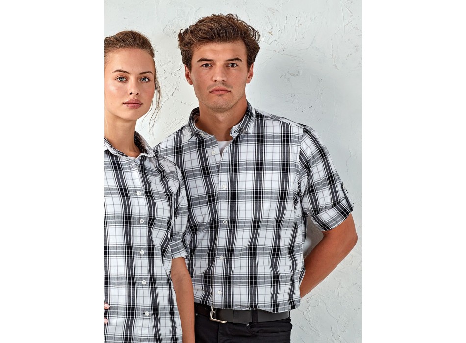 Men's Long Sleeve 'Ginmill' Check Shirt FullGadgets.com