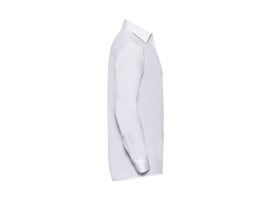 Men's Long Sleeve PolyCotton Poplin Shirt FullGadgets.com