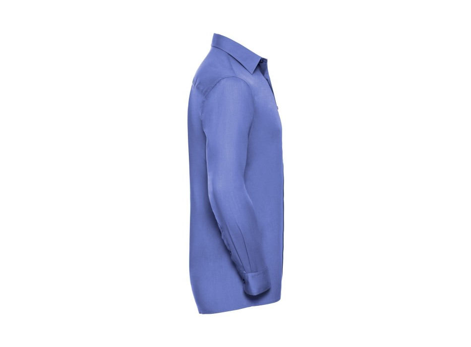Men's Long Sleeve PolyCotton Poplin Shirt FullGadgets.com