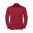 Men's Long Sleeve PolyCotton Poplin Shirt FullGadgets.com