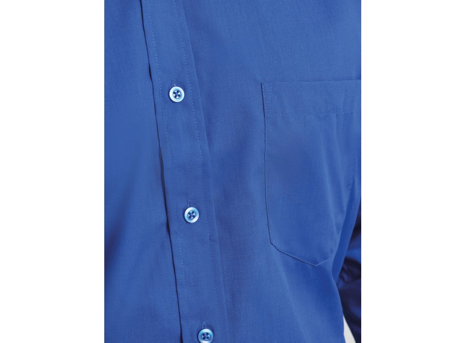 Men's Long Sleeve Poplin Shirt FullGadgets.com