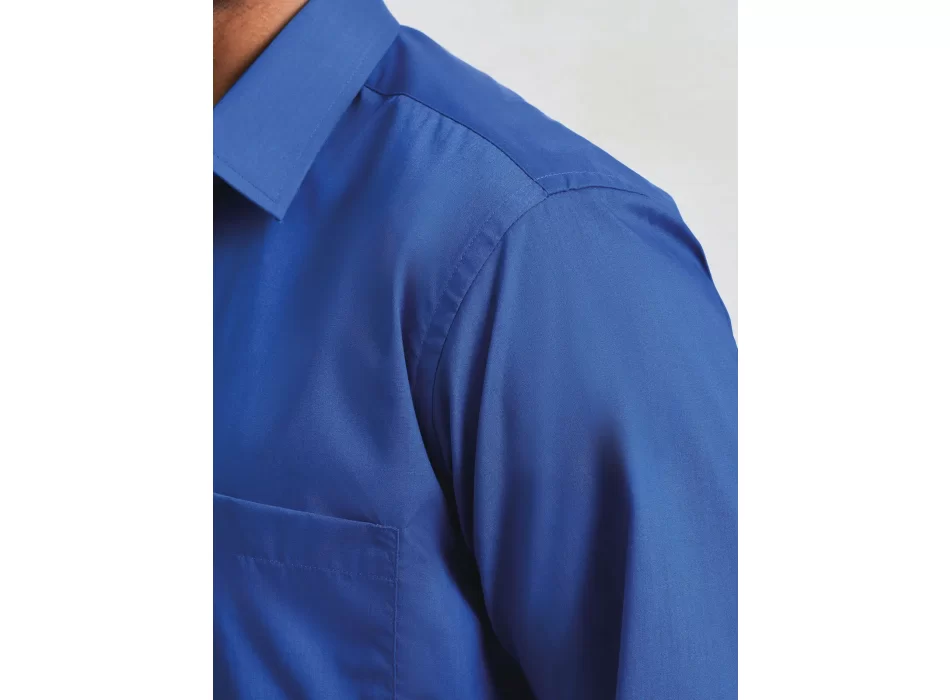 Men's Long Sleeve Poplin Shirt FullGadgets.com