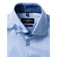 Men's Long Sleeve Tailored Contrast Herringbone Shirt FullGadgets.com