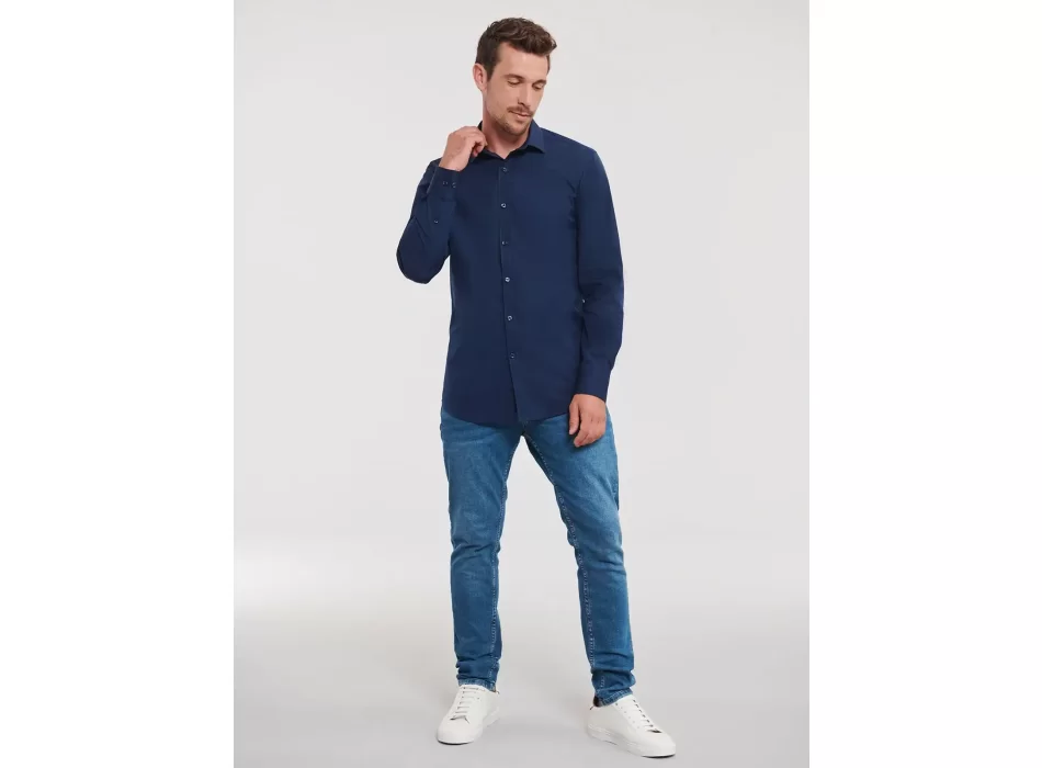 Men's Long Sleeve Ultimate Stretch FullGadgets.com