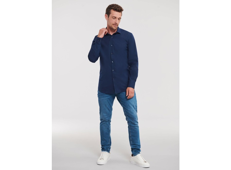 Men's Long Sleeve Ultimate Stretch FullGadgets.com