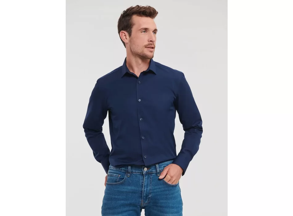 Men's Long Sleeve Ultimate Stretch FullGadgets.com