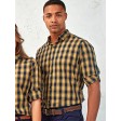 Men's LSL 'Mulligan' Check Cotton Bar Shirt FullGadgets.com