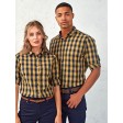 Men's LSL 'Mulligan' Check Cotton Bar Shirt FullGadgets.com