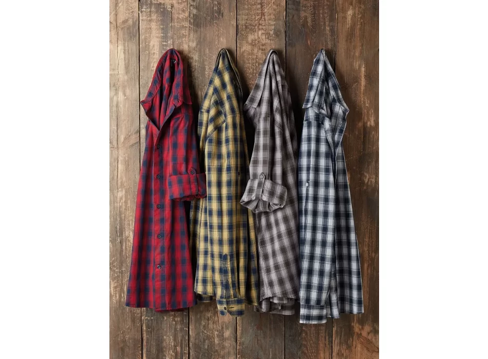 Men's LSL 'Mulligan' Check Cotton Bar Shirt FullGadgets.com