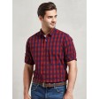 Men's LSL 'Mulligan' Check Cotton Bar Shirt FullGadgets.com